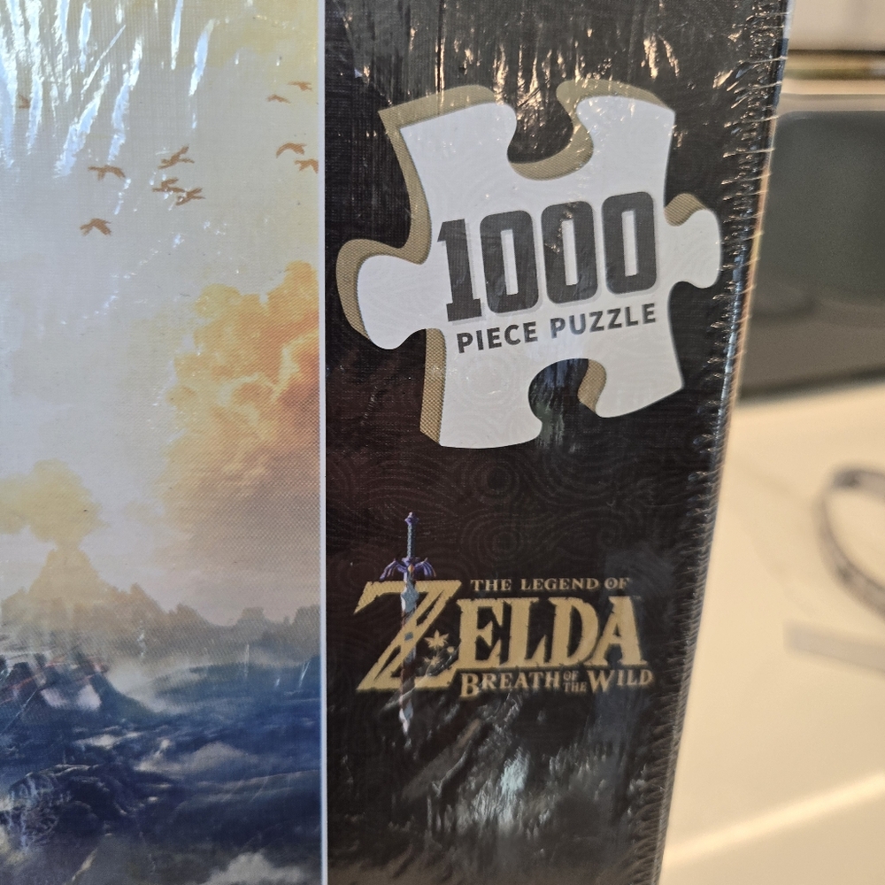 The OP USAopoly Zelda Breath Of The Wild Puzzle 1000 Strategy Board Game PZ005 - Picture 3 of 10